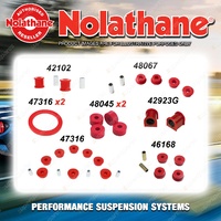 Front Nolathane Suspension Bush Kit for TOYOTA LANDCRUISER LFJ FZJ HDJ HZJ 80