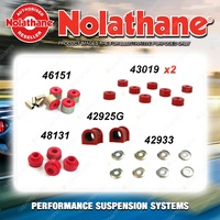 Front Nolathane Suspension Bush Kit for TOYOTA LANDCRUISER LJ70 RJ70 1985-1991