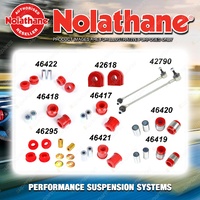 Rear Nolathane Suspension Bush Kit for AUDI A3 MK2 TYP 8P 4/6CYL 7/2004-2012