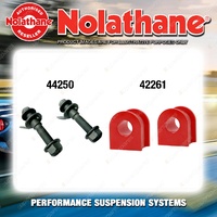 Rear Nolathane Suspension Bush Kit for DAIHATSU CHARADE G200 G202 G203 1993-2000