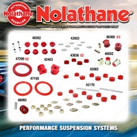 Rear Nolathane Suspension Bush Kit for FORD FAIRLANE ZK ZL 6/8CYL 3/1982-5/1988