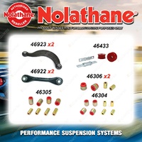 Rear Nolathane Suspension Bush Kit for FORD FOCUS LR EXCL RS ST170 2002-2005
