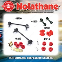 Rear Nolathane Suspension Bush Kit for FORD LASER KN KQ 4CYL 3/1999-8/2002