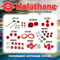 Rear Nolathane Suspension Bush Kit for FORD MAVERICK DA 6CYL 8/1987-9/1993