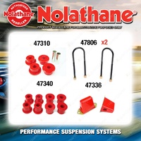 Rear Nolathane Suspension Bush Kit for HOLDEN CREWMAN VY VZ 8CYL RWD 2003-2006