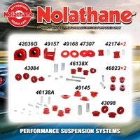 Rear Nolathane Suspension Bush Kit for HSV MALOO VU 8CYL 3/2001-10/2002