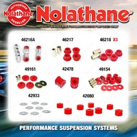 Rear Nolathane Suspension Bush Kit for NISSAN 180SX S13 4CYL 1984-1996