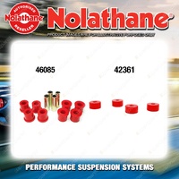 Rear Nolathane Suspension Bush Kit for NISSAN 200B N810 Live Rear IRS 1977-1981