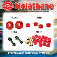 Rear Nolathane Suspension Bush Kit for NISSAN PULSAR N13 4CYL 6/1987-9/1991