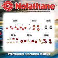 Rear Nolathane Suspension Bush Kit for SUBARU IMPREZA WRX STI VA SEDAN 2014-ON