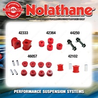 Rear Nolathane Suspension Bush Kit for TOYOTA COROLLA AE80 82 Leaf Rear