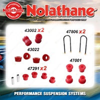 Rear Nolathane Suspension Bush Kit for TOYOTA HIACE LH154 162 164 172 174 184