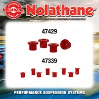 Rear Nolathane Bush Kit for TOYOTA HILUX GGN120R GUN 122R 123R 136R TGN121R 2WD