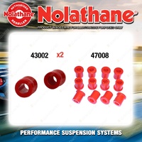 Rear Nolathane Suspension Bush Kit for TOYOTA LANDCRUISER FJ55 6CYL 1972-1980