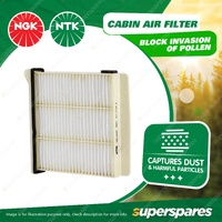 1 x NTK Cabin Air Filter - CBFL0025 Refer Ryco RCA206C Refer Wesfil WACF0142