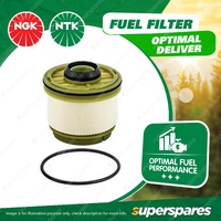 1 x NTK Fuel Filter - FLFL0033 Refer Ryco R2619P Wesfil WCF31NM 90mmx90mmx80mm