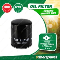 1 x NTK Oil Filter - OLFL0058 Refer Ryco Z161X Wesfil WZ161NM 115mmx115mmx150mm