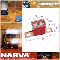 Narva L-Type Short Tab Fuse Link - 48mm 60 Amp 53360 Pack of 10 Premium Quality