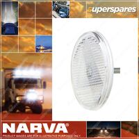 Narva Clear Retro Reflector 65mm Diameter With Fixing Bolt 84000BL Pack 2