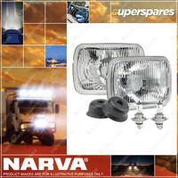 Narva H4 200X142mm 12V 60/55W Globe High Low Beam Halogen Headlamp Lamp 72088