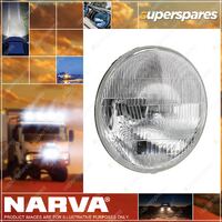 Narva H4 7" 178mm 12V 100/55W High Low Beam Halogen Headlamp Lamp Only 72036