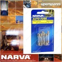 Narva 3Ag Glass Fuse Internal Soldered Cap Pack Of 552301BL Premium Quality