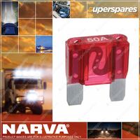 Narva Maxi Blade Fuse 50 Amp 52950Bl BLister Type Pack Premium Quality