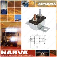 Narva Metal Automatic Circuit Breaker 10 Amp 54610BL Premium Quality