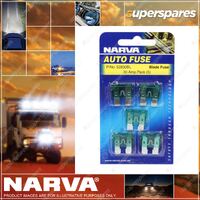 Narva Standard Ats Blade Fuse 30 Amp 52830BL Pack Of 5pcs Premium Quality