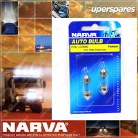 Narva Festoon Globe 12 Volt 10W 10 X 31mm T-10mm 47269Bl - Blister Pack Of 2