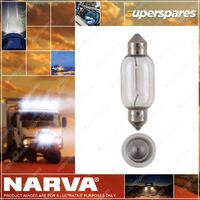 Narva Festoon Globe 12V 18W 15 X 41mm Sv8-5.8 T-15mm Pack X10 47270 Box of 10