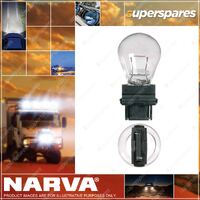 Narva Brand Wedge Globe 12V 27W W2.5 X 16D 47555BL - Blister Pack Of 2