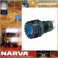 Narva 12 Volt Pilot Lamp - Blue 62071Bl BLister Type Pack Premium Quality