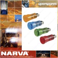 Narva 24 Volt Pilot Lamp With Green Led 62032BL Blister Pack Premium Quality