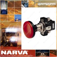 Narva Illuminated Off/On Push/Pull Switch - Red 60022Bl Premium Quality