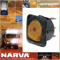 Narva Switch Rocker Illuminated On Off Amber 62054BL Premium Quality