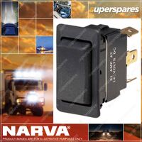 Narva Momentary On /Off/Momentary On HD Rocker Switch 37.5 X 21mm 63044Bl