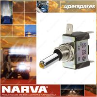 Narva Switch Toggle Illuminated On Off Green 60287BL Premium Quality