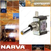 Narva Off/On Toggle Switch With Amber Led 60285BL Premium Quality