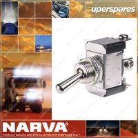 Narva On/Off/On Metal Toggle Switch 60056Bl Blister Pack Premium Quality