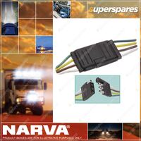 Narva 4-Way Weatherproof Harness Connector 16A 56294Bl Premium Quality