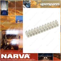 Narva Terminal Strips 20Amp 56280BL BLister Type Pack Premium Quality