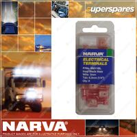 Narva Insulated Blade Terminals Male Pack Of 8 56011Bl Premium Quality