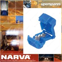 Narva Insulated Wire Taps Pack Of 8 56015Bl Blister Pack Premium Quality