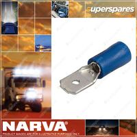 Narva Insulated Blade Terminals Male 4 mm Pack Of 14 56022Bl Premium Quality