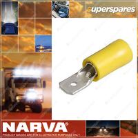 Narva Insulated Blade Terminals Male 5 - 6 mm Pack Of 11 56024Bl Premium Quality