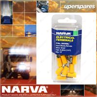 Narva Insulated Blade Terminals Female 5 - 6 mm Pack Of 12 56038Bl