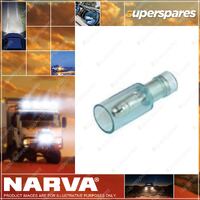 Narva Insulated Bullet Terminals Male 4 mm Pack Of 12 56049Bl Premium Quality