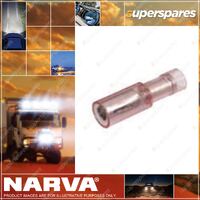 Narva Insulated Bullet Terminals Female Wire Size 2.5 - 3 mm Pack Of 10 56051Bl