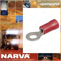 Narva Insulated Ring Terminals 2.5 - 3 mm Pack Of 25 56070Bl Premium Quality